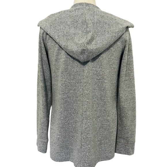 INC International Concepts Open Front Hood Cardigan Sweater Drape Front Sz Small - Picture 7 of 11